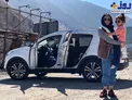 لباس های عجیب یکتا ناصر درکنار ماشین لوکسش/عکس