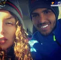 فوتبالیست مشهور و همسر بازیگرش که به تازگی نامزد کرده اند+عکس