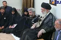 خانواده شهید محسن حججی در کنار رهبر انقلاب/عکس