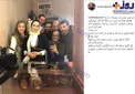 سلفی زوج سینمایی در پشت صحنه یک نمایش +عکس