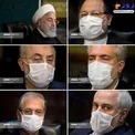 روحانی بدون ماسک در جلسه هیات دولت/عکس