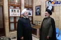 عکس/ حسن روحانی در کنار مرحوم محتشمی پور