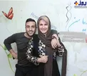 خانم بازیگر مشهور تلویزیون و پسرش در سالن زیبایی+عکس