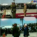 ادای احترام ظریف و مسعود بارزانی به جلال طالبانی/عکس