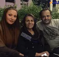زيبا بروفه در كنار همسر و مادر شوهرش+عکس