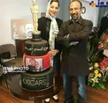 عکس/ جشن اسكار اصغر فرهادی در کلاس کارگردانی