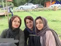 ژست زنان بازیگر در پشت صحنه سریال عاشقانه+ عکس