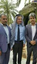 سفیر برزیل در آبادان +عکس