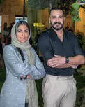 میلاد کی مرام در کنار هدی زین العابدین/عکس