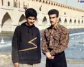 عکس/ بازیگر طنز محبوب 23 سال قبل در کنار زاینده رود
