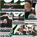 سخنرانی رهبران مقاومت در مراسم سالگرد شهید سلیمانی/عکس