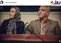 بازیگر گاندو در کنار مهران مدیری/عکس