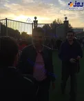عکس/ عادل فردوسی پور در راه استادیوم آزادی!