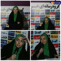 حضور خانم مجرى،در نمايشگاه مطبوعات +عکس