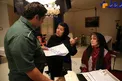 مریلا زارعی،پوران درخشنده و فرهاد اصلانی در پشت صحنه+عکس