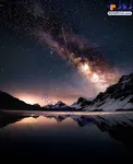 عکس/ آسمان شب در قابی متفاوت