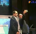 سلفی رامبد جوان با وزیر بهداشت