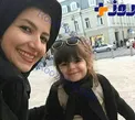 عکسی زیبا ازخاله شادونه و دخترش