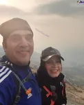 تیپ اسپرت صبا راد و همسرش/عکس