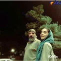 تیپ و ژست عجیب خانم و آقای بازیگر در جنگل + عکس