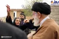 استقبال بی نظیر اهالی یک روستا از رهبر انقلاب+عکس
