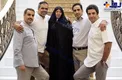 منوچهر هادی در کنار خانواده اش / عکس