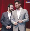 اسپانسر جنحالی برنامه برنده باش در کنار گلزار/عکس
