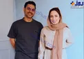 تیپ متفاوت نگار جواهریان در کنار پیمان معادی+عکس
