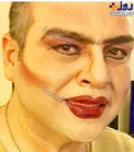 وقتی آقای بازیگر ایرانی به طرز زنانه ای آرایش می کند+عکس