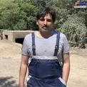 حمید گوردرزی با لباس کار + عکس