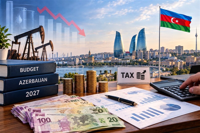 بودجه 2027 جمهوری آذربایجان؛ کاهش درآمدهای نفتی و فشار مالیاتی بودجه 2027 جمهوری آذربایجان؛ کاهش درآمدهای نفتی و فشار مالیاتی