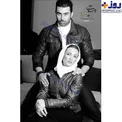 ژست و تیپ عجیب خانم بازیگر و همسر مدلش+عکس