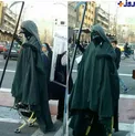 عکس/ ابتکار جالب شهرداری تهران برای هشدار به رانندگان پر خطر