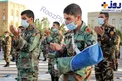 عکسی جالب از اقامه نماز عید فطر در دانشگاه افسری