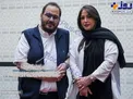 تیپ متفاوت آقای بازیگر در کنار همسر معروفش+عکس