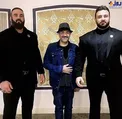 ظاهر باورنکردنی مهران غفوریان در کنار بادیگاردهایش/عکس