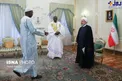 پوشش سفیر سنگال در دیدار با روحانی