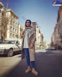 عکسی از پوشش خیابانی هانیه غلامی!