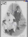 عکس/ زن ناصرالدین شاه قاجار در پیری