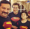 عکس/ برادران قاسم‌خانی در لباس سوپرمن!