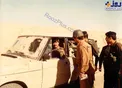 بازدید صدام از جبهه جنگ با ایران! +عکس