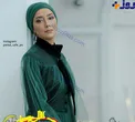 پیرهن و سربند عجیب و غریب خانم بازیگر مشهور + عکس