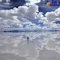 بزرگ ترین صحرای نمک دنیا+عکس