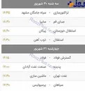 برنامه هفته هفتم لیگ برتر+عکس