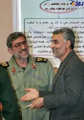 عکسی دیده نشده از حاج قاسم سلیمانی و سردار قاآنی