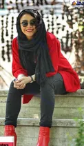 تیپ و ژست خاص مه لقا باقری+عکس