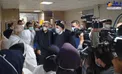 بازدید رئیس جمهور از بیمارستان رازی اهواز+عکس