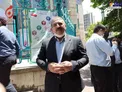 عکس/ عباس جدیدی در حسینیه ارشاد رای داد