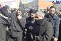سردار قاآنی در جمع راهپیمایان تهرانی +عکس