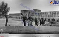 پل خواجو و زاینده رود خروشان در اواخر دوره قاجار+عکس